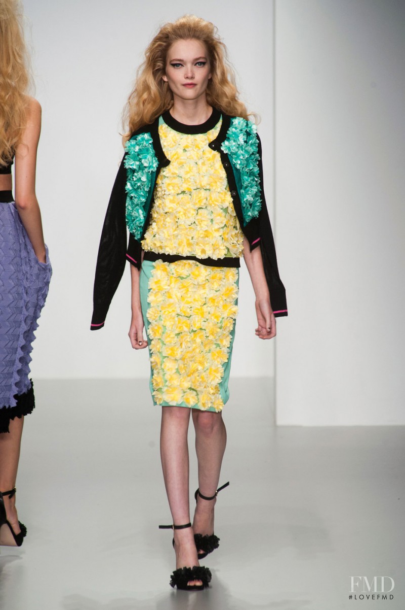 May Bell featured in  the Sister by Sibling fashion show for Spring/Summer 2014