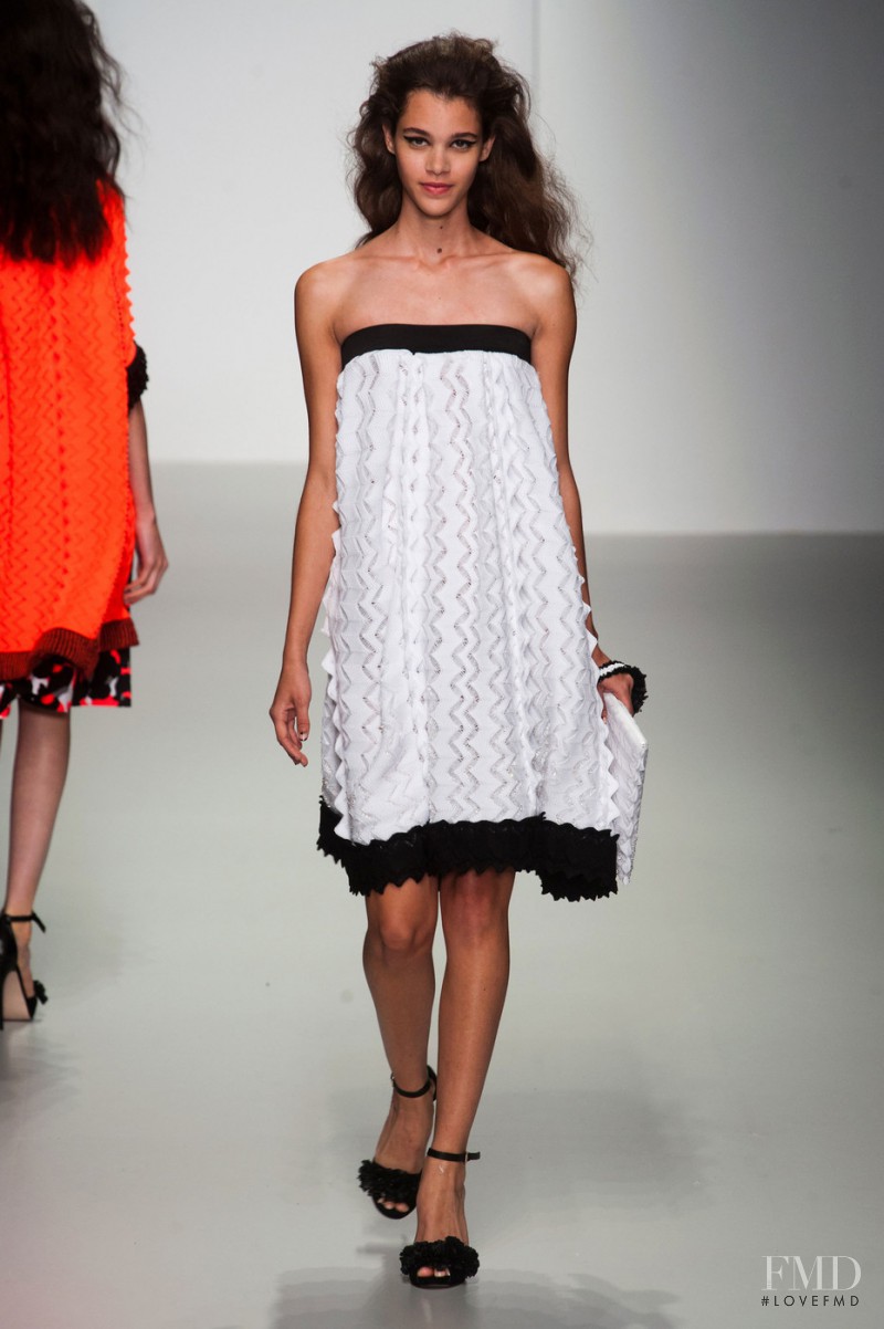 Antonina Petkovic featured in  the Sister by Sibling fashion show for Spring/Summer 2014