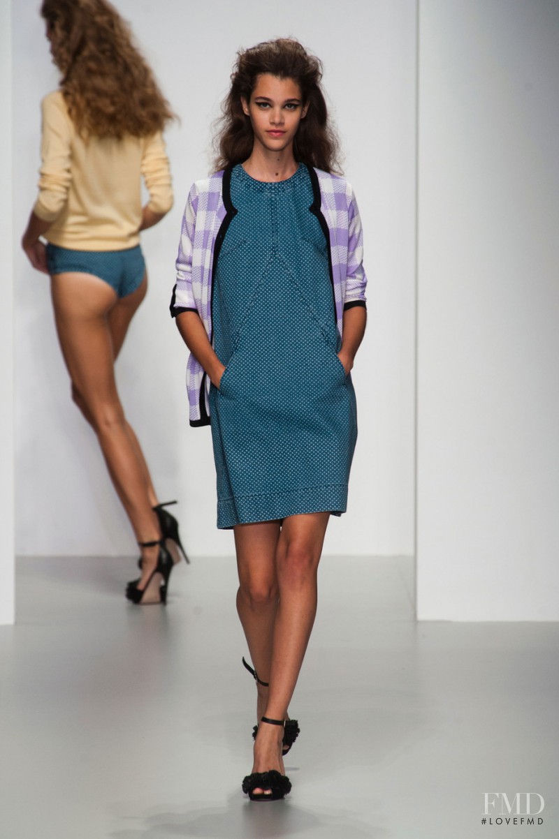 Antonina Petkovic featured in  the Sister by Sibling fashion show for Spring/Summer 2014