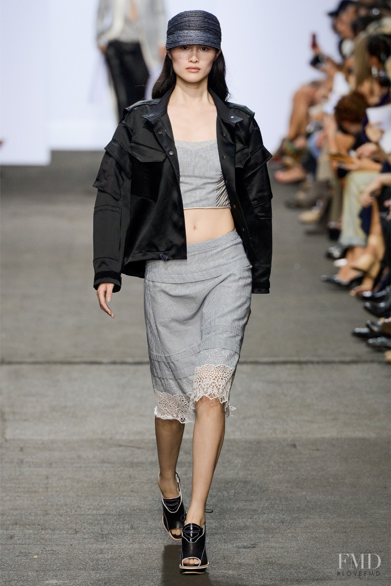 Sui He featured in  the rag & bone fashion show for Spring/Summer 2013