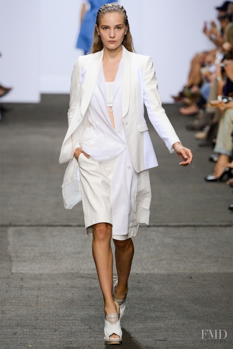 Dorothea Barth Jorgensen featured in  the rag & bone fashion show for Spring/Summer 2013