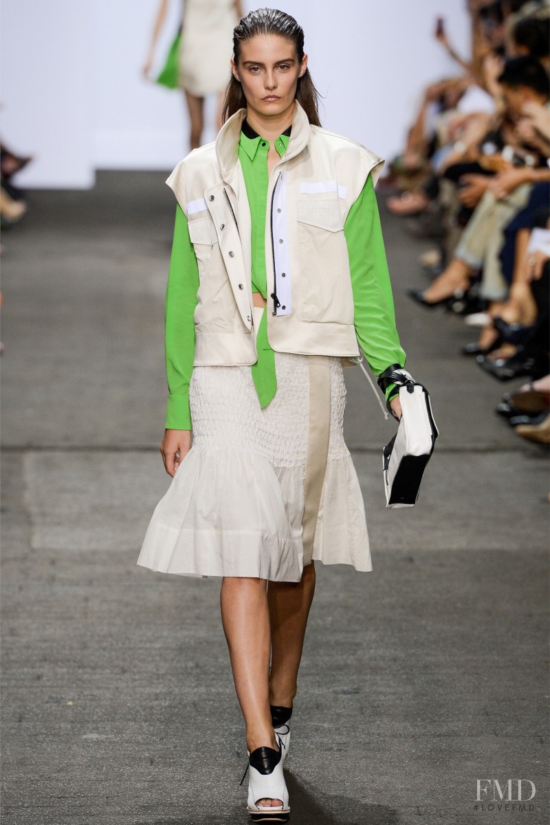 Charlotte Wiggins featured in  the rag & bone fashion show for Spring/Summer 2013