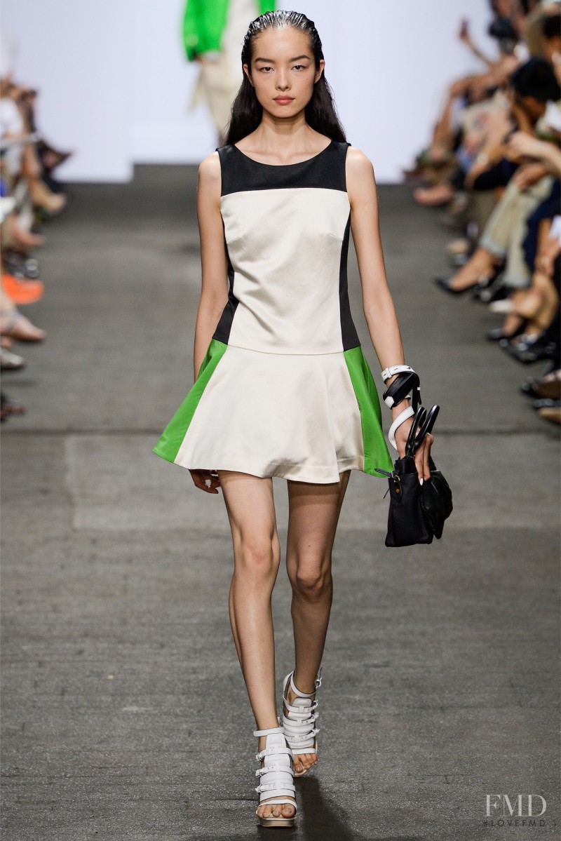 Fei Fei Sun featured in  the rag & bone fashion show for Spring/Summer 2013