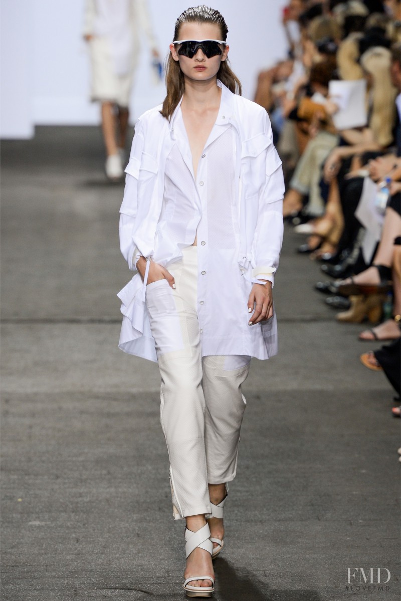 Lara Mullen featured in  the rag & bone fashion show for Spring/Summer 2013