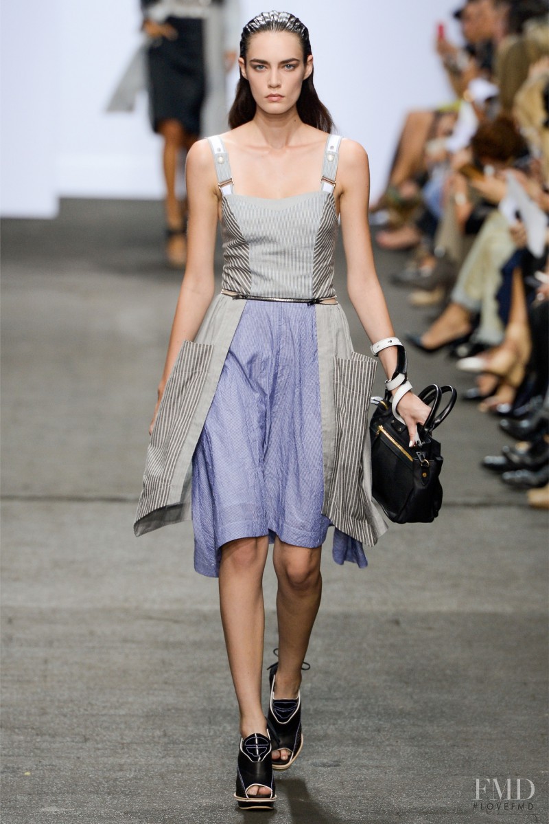 Patrycja Gardygajlo featured in  the rag & bone fashion show for Spring/Summer 2013