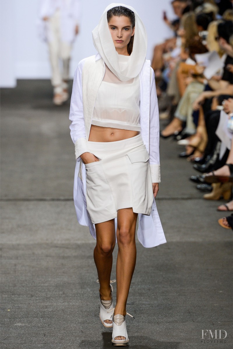Ava Smith featured in  the rag & bone fashion show for Spring/Summer 2013