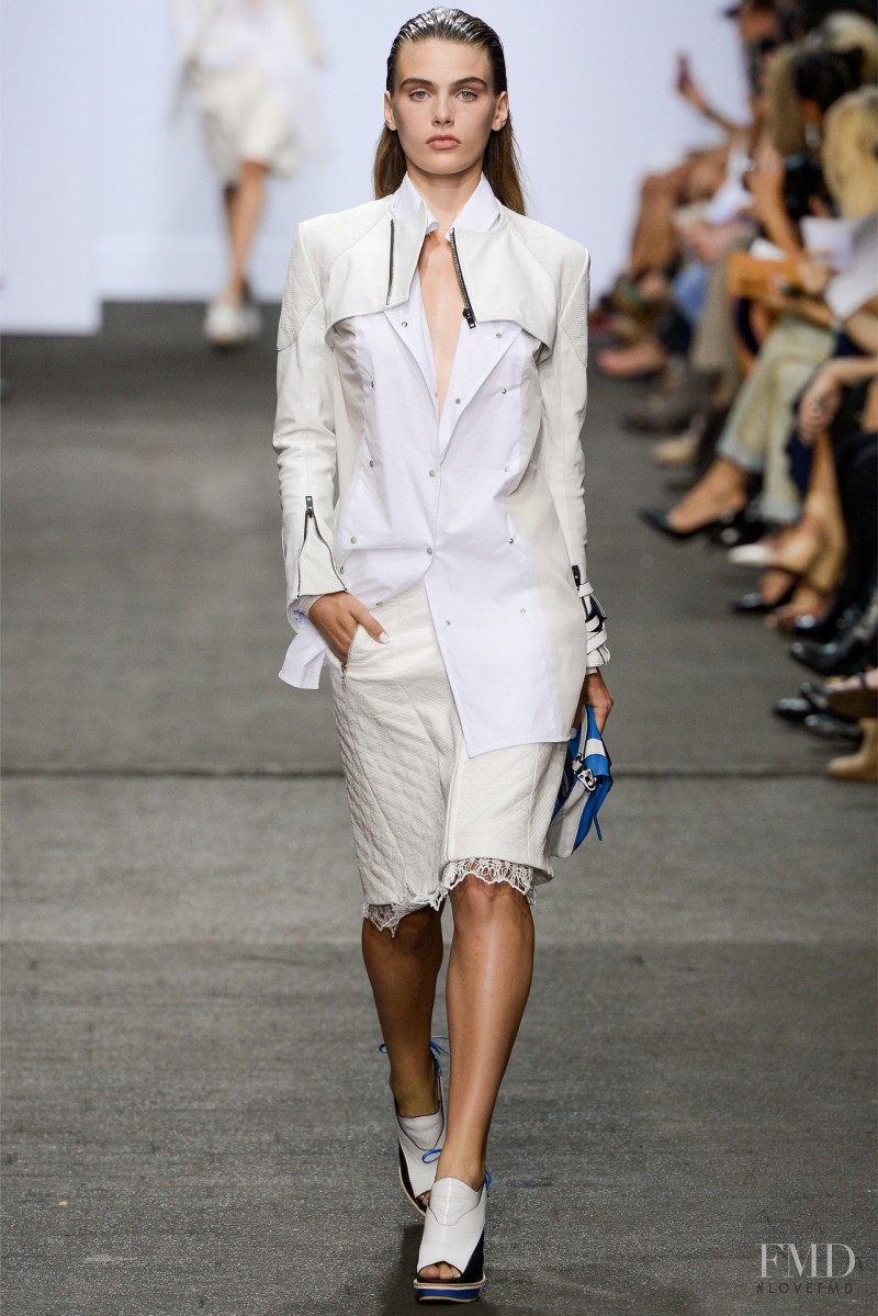 Madison Headrick featured in  the rag & bone fashion show for Spring/Summer 2013