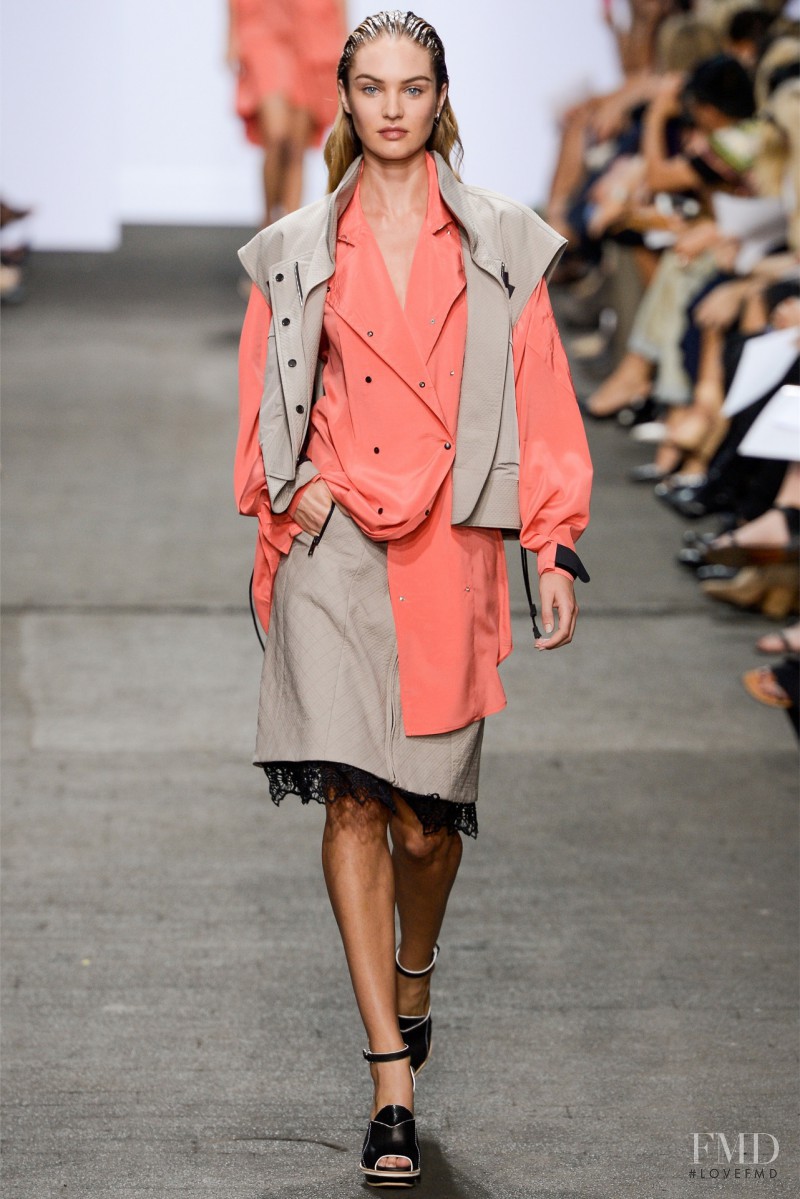 Candice Swanepoel featured in  the rag & bone fashion show for Spring/Summer 2013