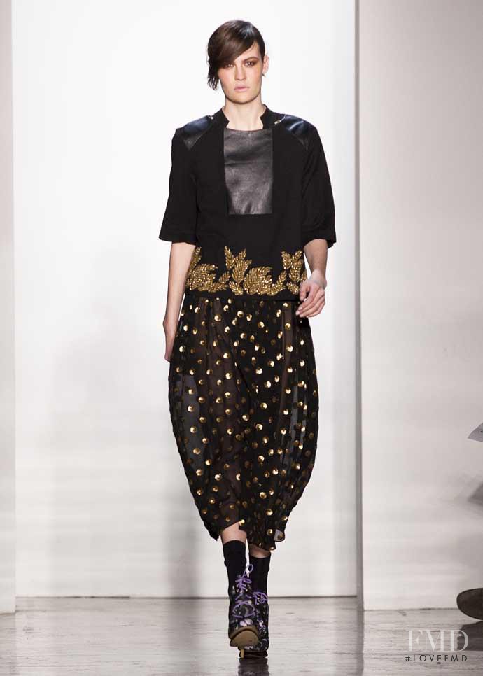 SUNO fashion show for Autumn/Winter 2012