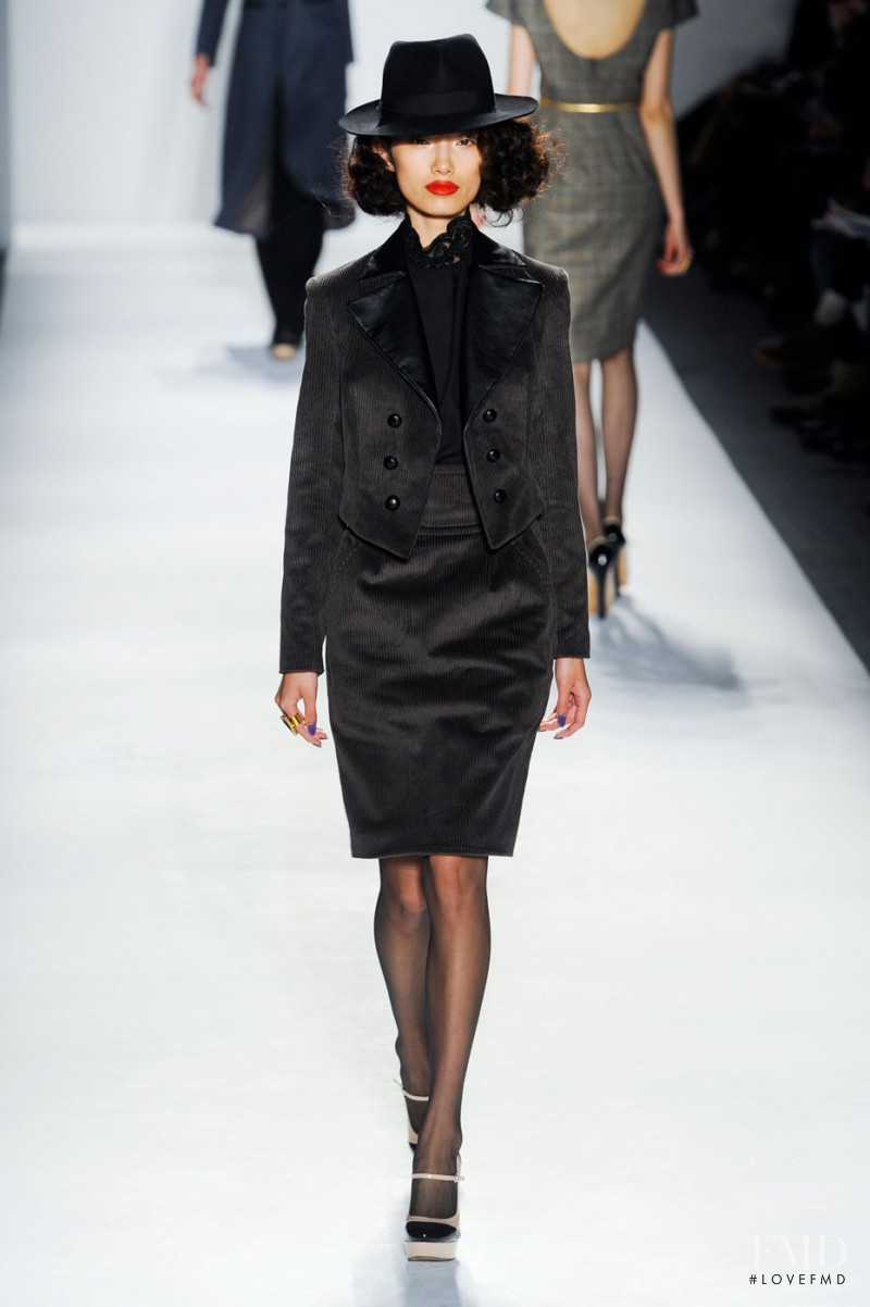 Meng Die Hou featured in  the Ruffian fashion show for Autumn/Winter 2012