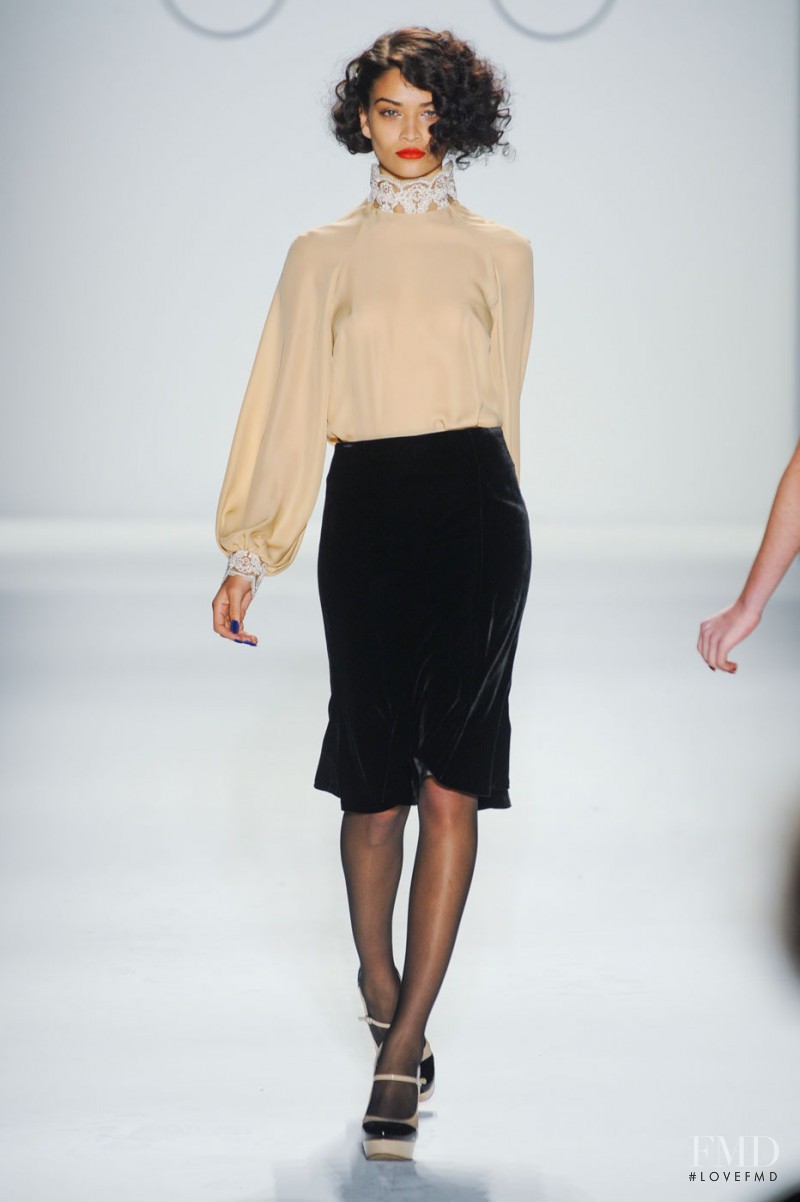 Shanina Shaik featured in  the Ruffian fashion show for Autumn/Winter 2012