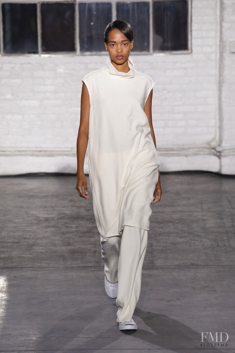 Marihenny Rivera Pasible featured in  the Claudia Li fashion show for Autumn/Winter 2015