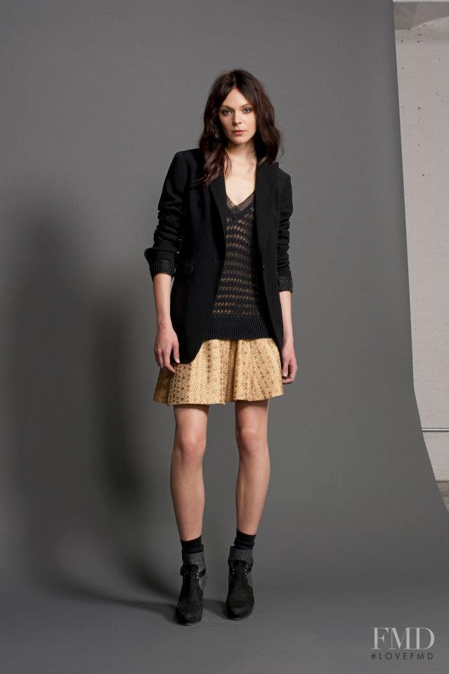 Kinga Rajzak featured in  the rag & bone lookbook for Resort 2013