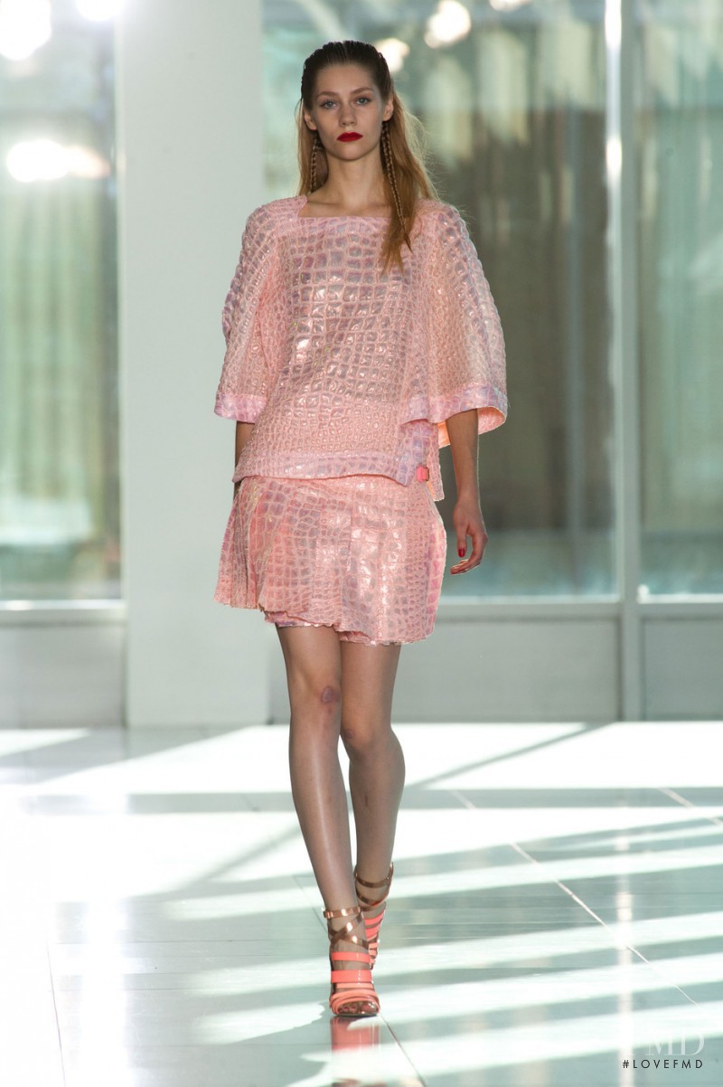 Antonio Berardi fashion show for Spring/Summer 2014