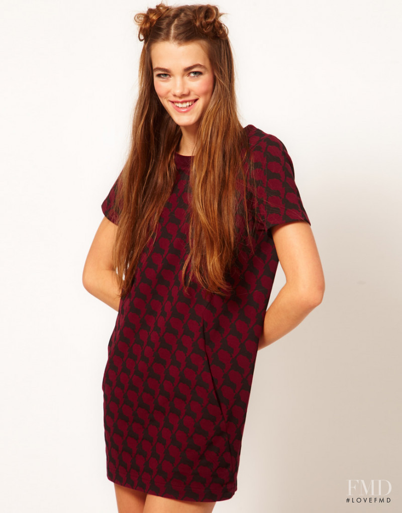 Mathilde Brandi featured in  the ASOS catalogue for Autumn/Winter 2012