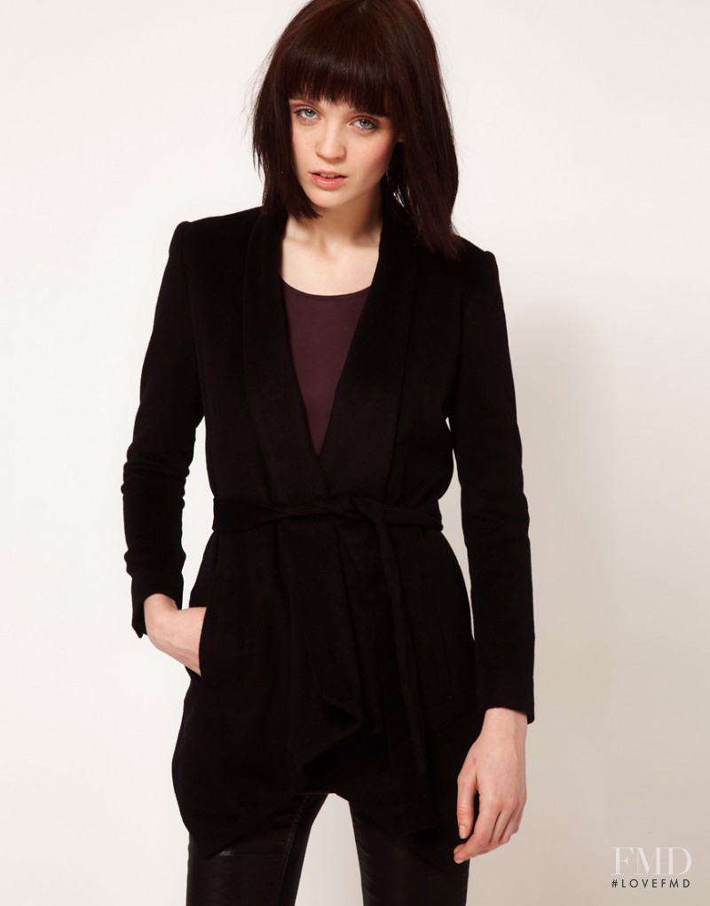 Flo Dron featured in  the ASOS catalogue for Autumn/Winter 2012