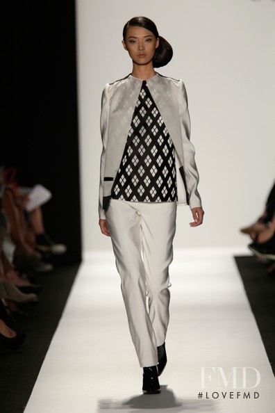 Tian Yi featured in  the Academy of Arts University fashion show for Spring/Summer 2013