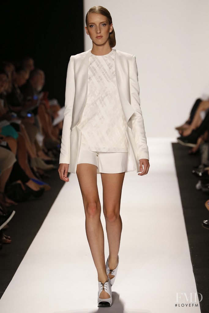 Iris Egbers featured in  the Academy of Arts University fashion show for Spring/Summer 2013