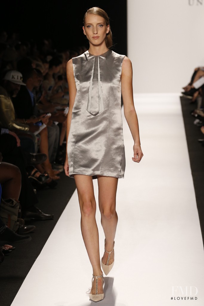 Iris Egbers featured in  the Academy of Arts University fashion show for Spring/Summer 2013