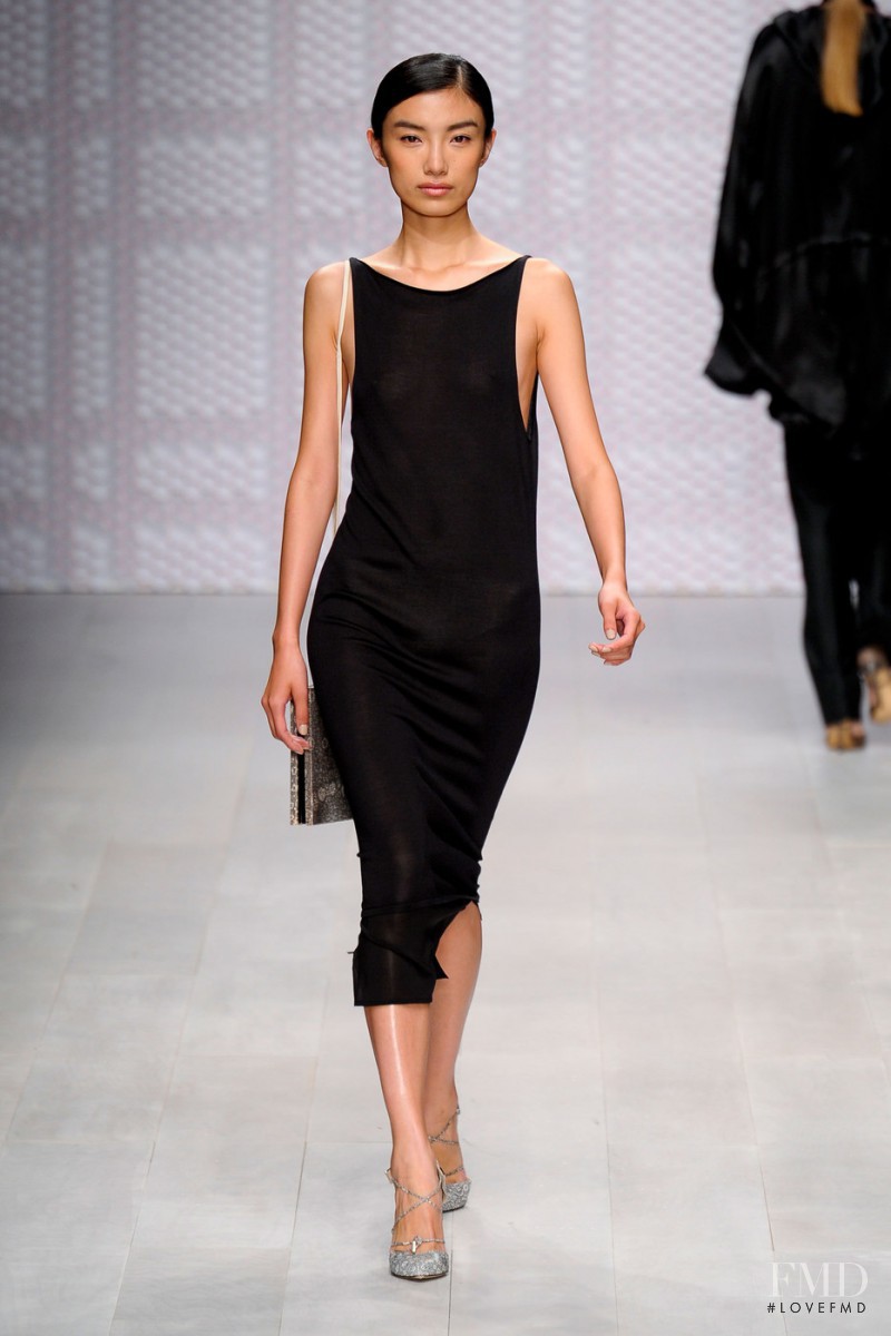 Meng Die Hou featured in  the DAKS fashion show for Spring/Summer 2013