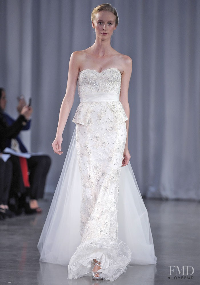 Monique Lhuillier Bridal Bridal fashion show for Autumn/Winter 2013