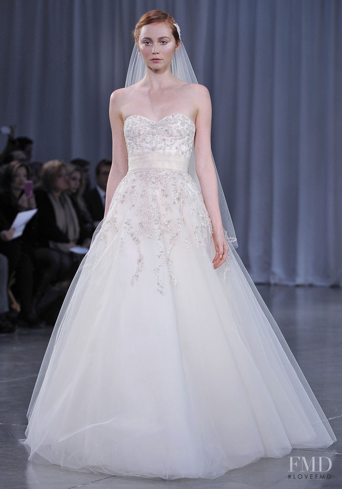 Monique Lhuillier Bridal Bridal fashion show for Autumn/Winter 2013