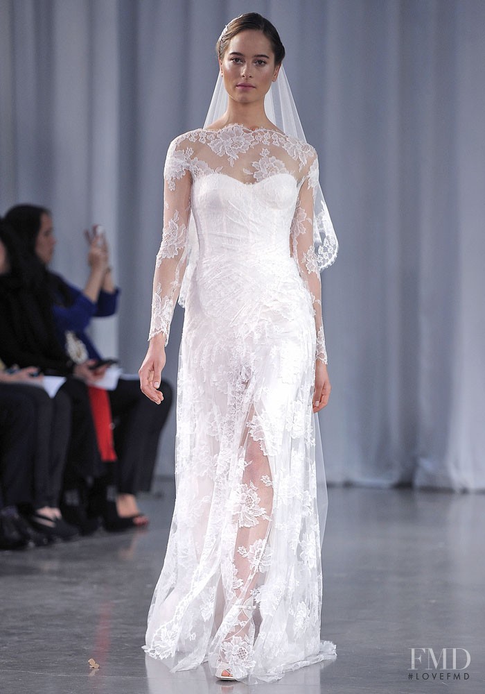 Monique Lhuillier Bridal Bridal fashion show for Autumn/Winter 2013