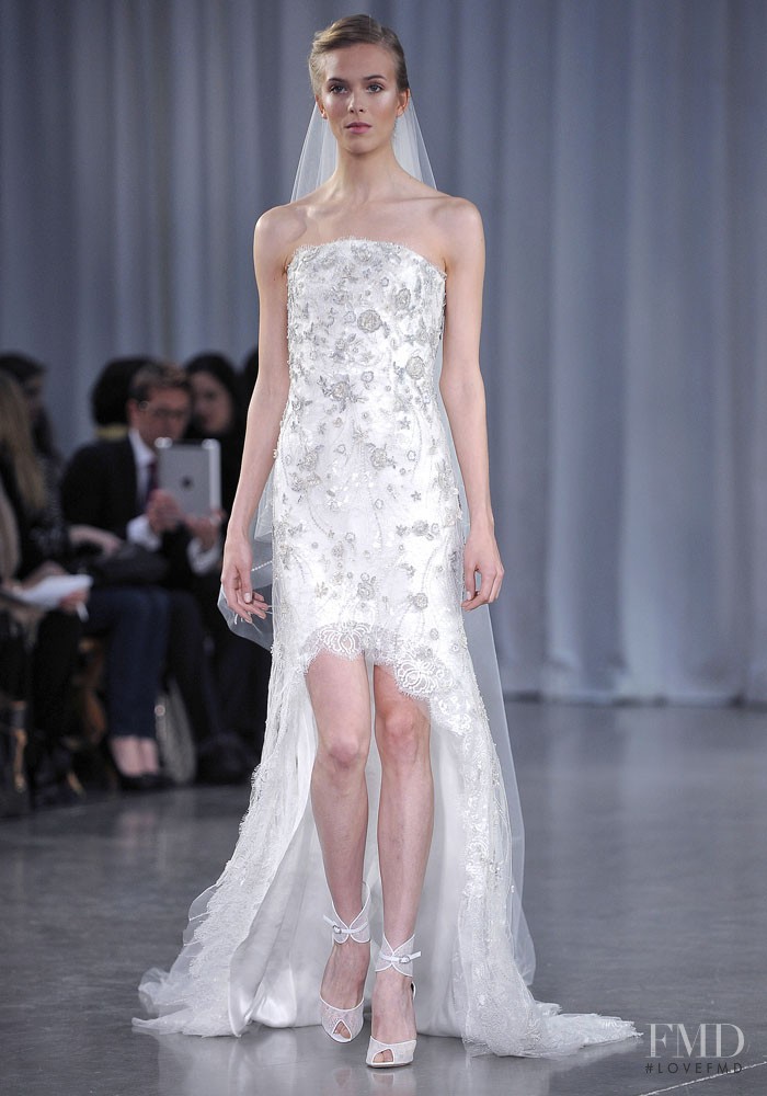 Monique Lhuillier Bridal Bridal fashion show for Autumn/Winter 2013