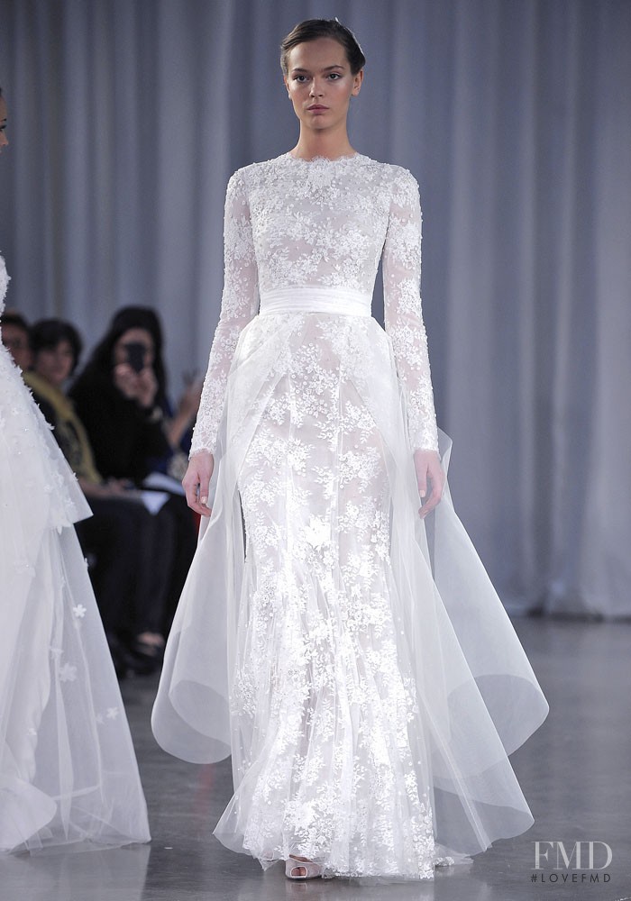 Monique Lhuillier Bridal Bridal fashion show for Autumn/Winter 2013