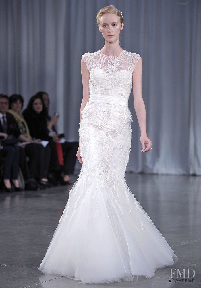 Monique Lhuillier Bridal Bridal fashion show for Autumn/Winter 2013