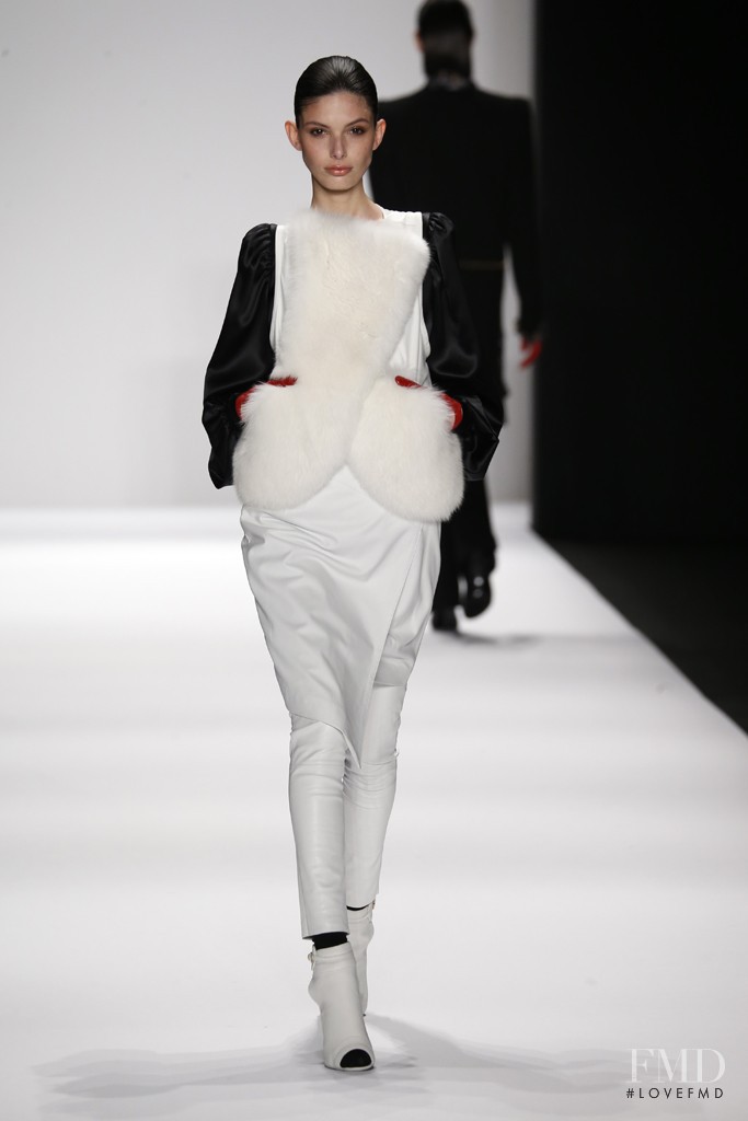 Giulia Manini featured in  the Thomas Wylde fashion show for Autumn/Winter 2015