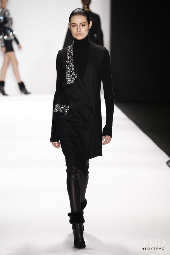Bruna Ludtke featured in  the Thomas Wylde fashion show for Autumn/Winter 2015