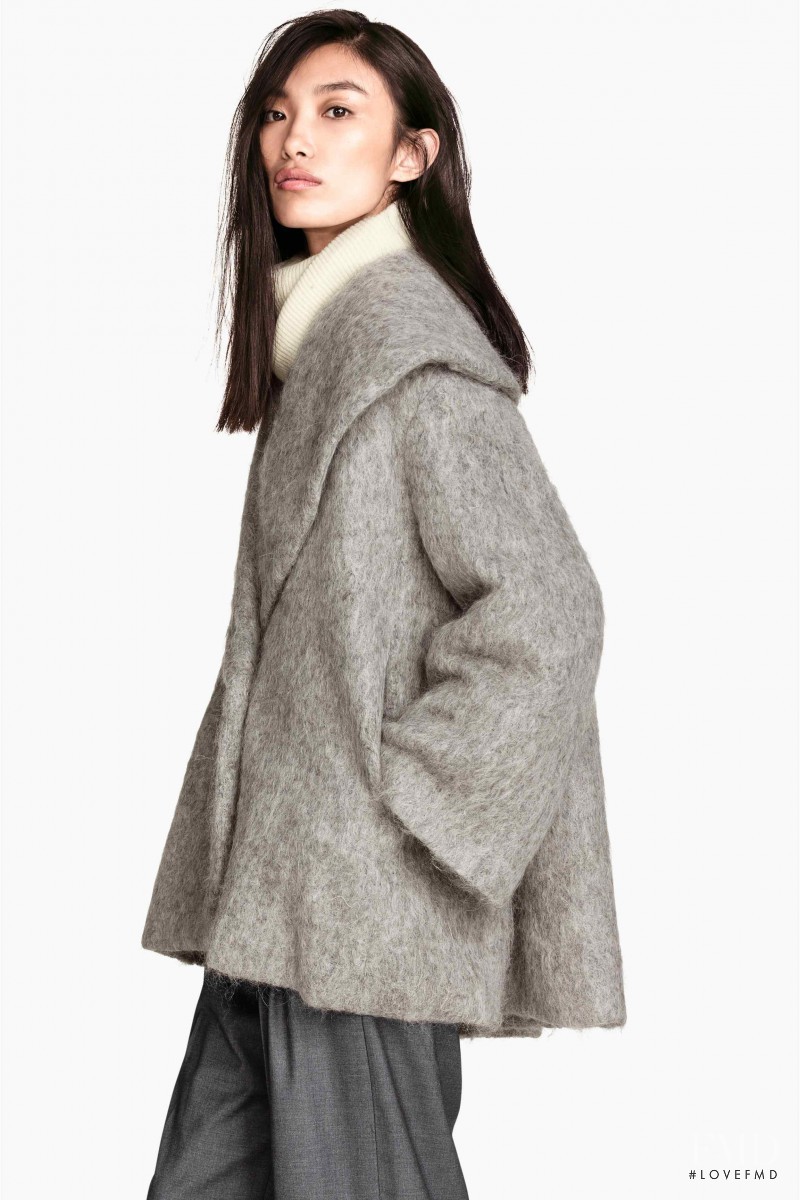 Meng Die Hou featured in  the H&M catalogue for Pre-Fall 2015