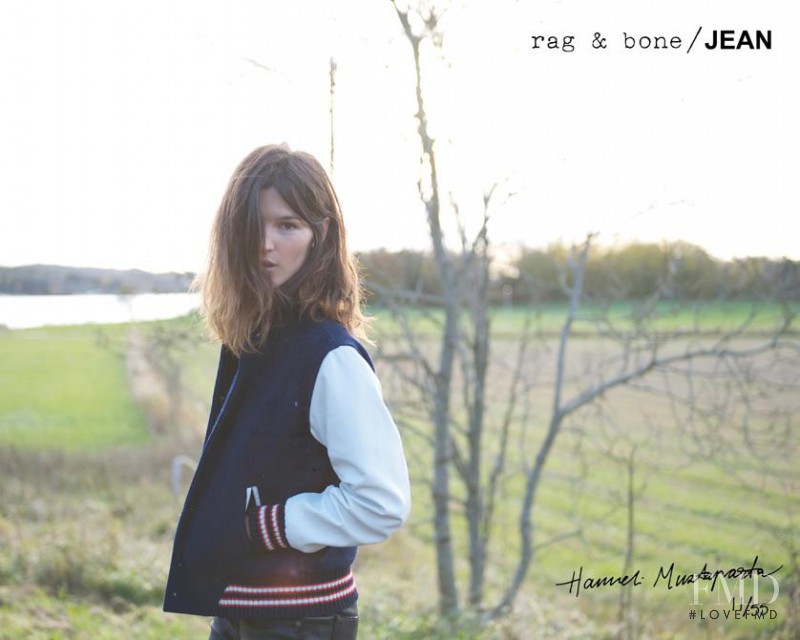 Hanneli Mustaparta featured in  the rag & bone DIY catalogue for Autumn/Winter 2011