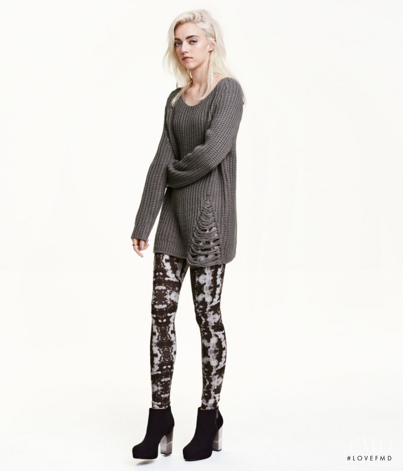 Pyper America Smith featured in  the H&M catalogue for Winter 2015