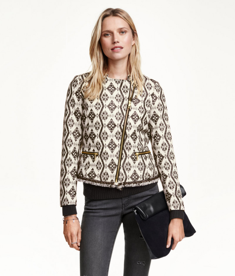 Cato van Ee featured in  the H&M catalogue for Winter 2015