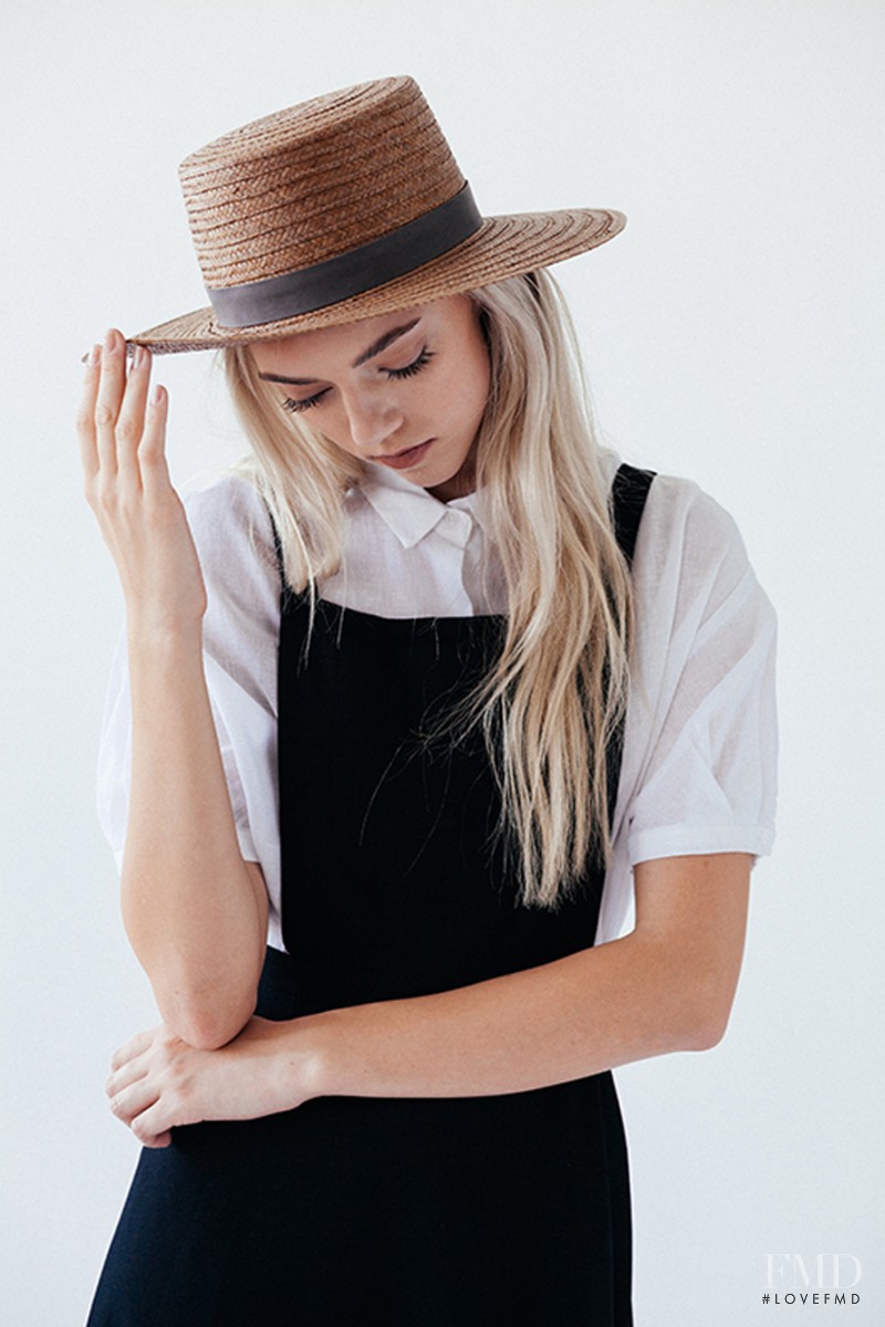 Pyper America Smith featured in  the Janessa Leone lookbook for Spring/Summer 2015