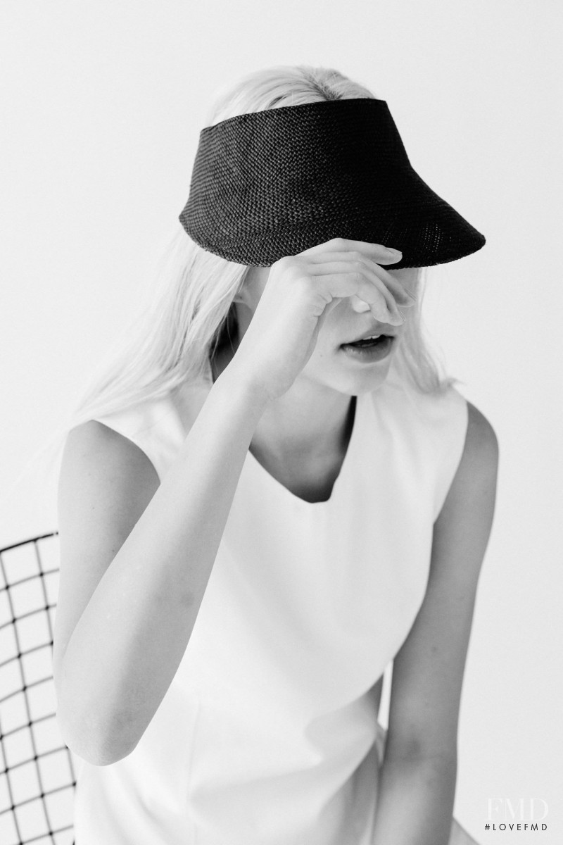 Pyper America Smith featured in  the Janessa Leone lookbook for Spring/Summer 2015