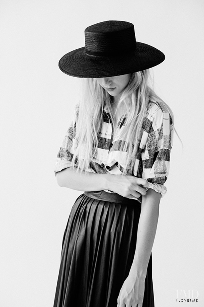 Pyper America Smith featured in  the Janessa Leone lookbook for Spring/Summer 2015