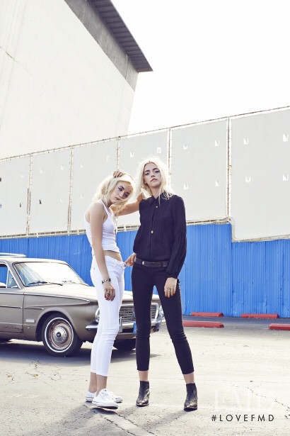 Pyper America Smith featured in  the Siwy Denim lookbook for Spring/Summer 2015