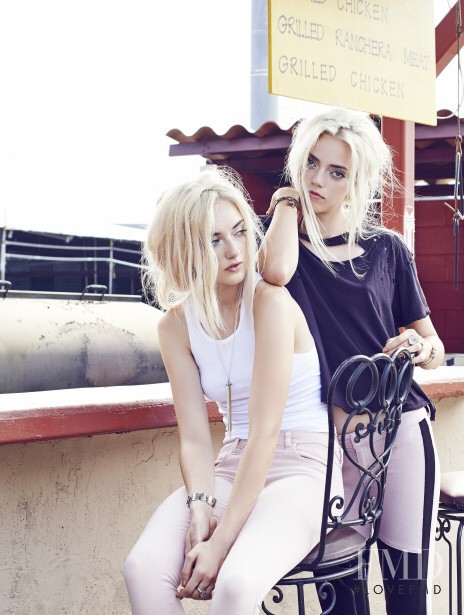 Pyper America Smith featured in  the Siwy Denim lookbook for Spring/Summer 2015