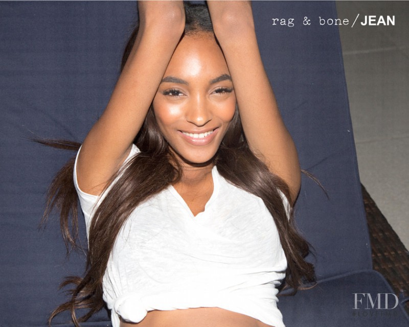 Jourdan Dunn featured in  the rag & bone DIY catalogue for Autumn/Winter 2011