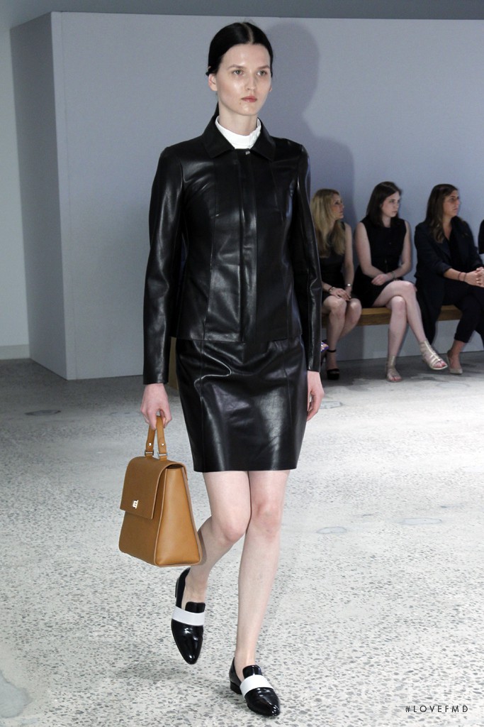 Katlin Aas featured in  the Boss by Hugo Boss fashion show for Resort 2016