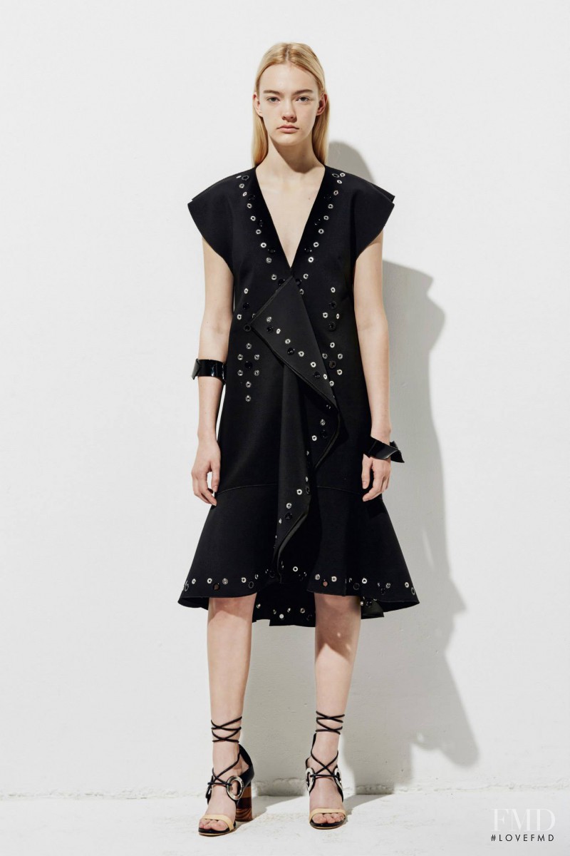 Steph Smith featured in  the Proenza Schouler lookbook for Resort 2016