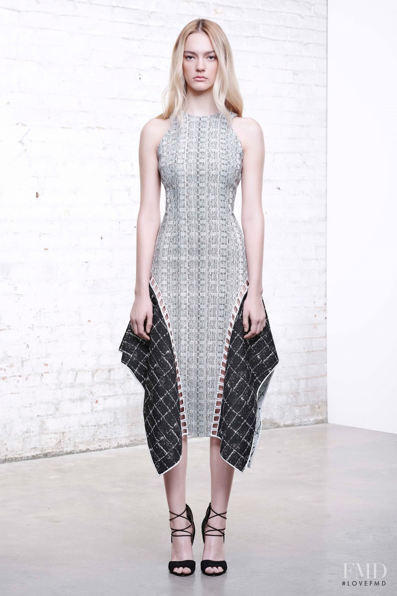 Steph Smith featured in  the Jonathan Simkhai fashion show for Pre-Fall 2016