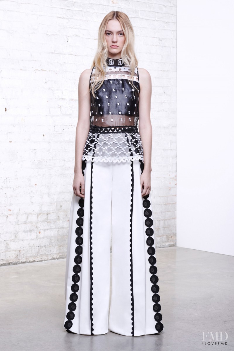 Steph Smith featured in  the Jonathan Simkhai fashion show for Pre-Fall 2016