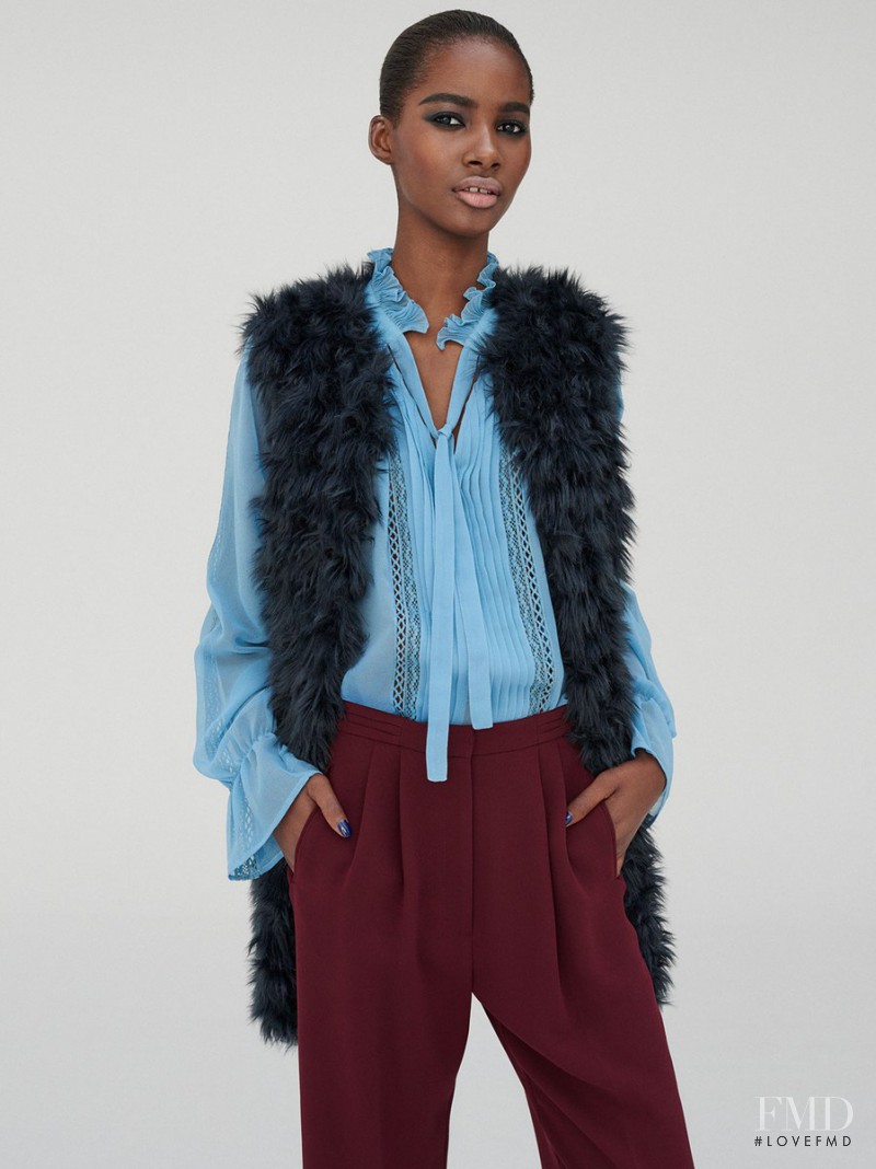 Tami Williams featured in  the Topshop lookbook for Autumn/Winter 2015