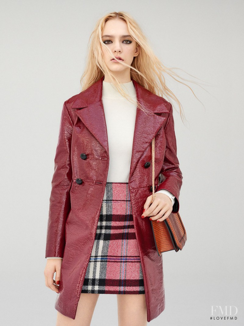 Steph Smith featured in  the Topshop lookbook for Autumn/Winter 2015