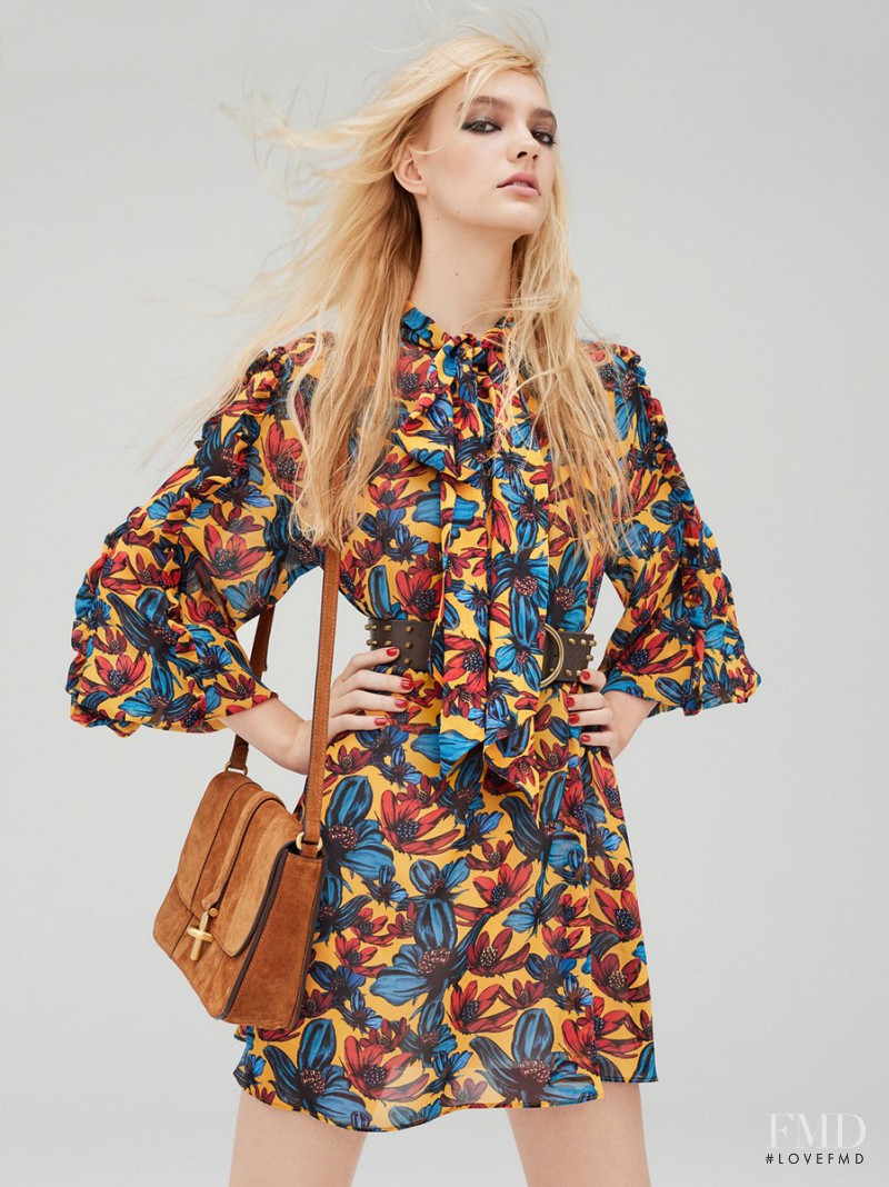 Steph Smith featured in  the Topshop lookbook for Autumn/Winter 2015