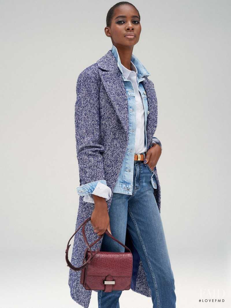 Tami Williams featured in  the Topshop lookbook for Autumn/Winter 2015